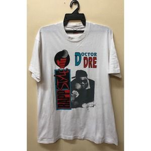 Vintage 90s Dr Dre RAPP STYLE Saber Graphikz 1992 By Singnature T Shirt